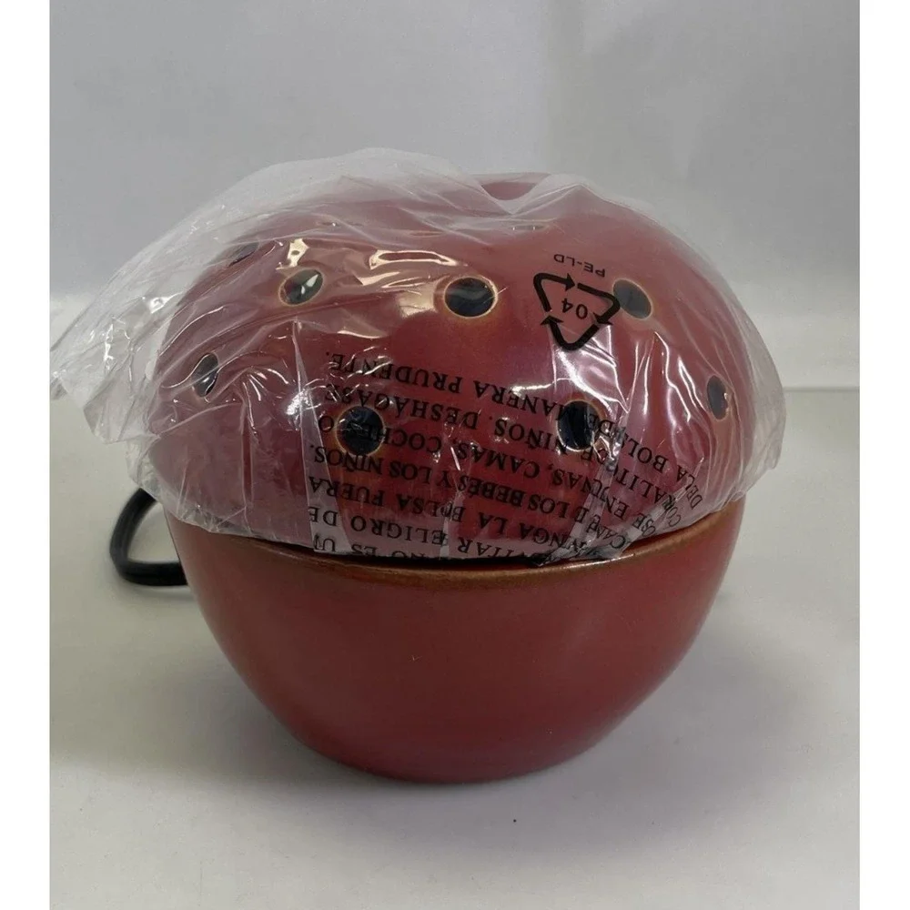 SCENTSY Appreciation Full-Size Wax Warmer Red Ceramic New in Box